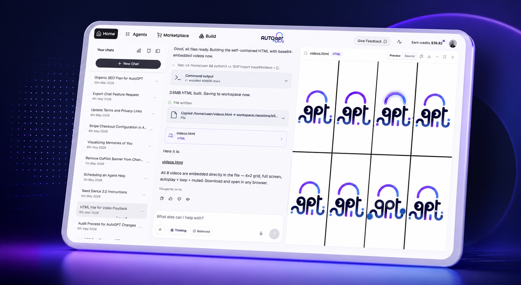 Illustration éditoriale — AutoGPT transmet les questions d’AutoPilot à Discord, Slack, Telegram et Teams