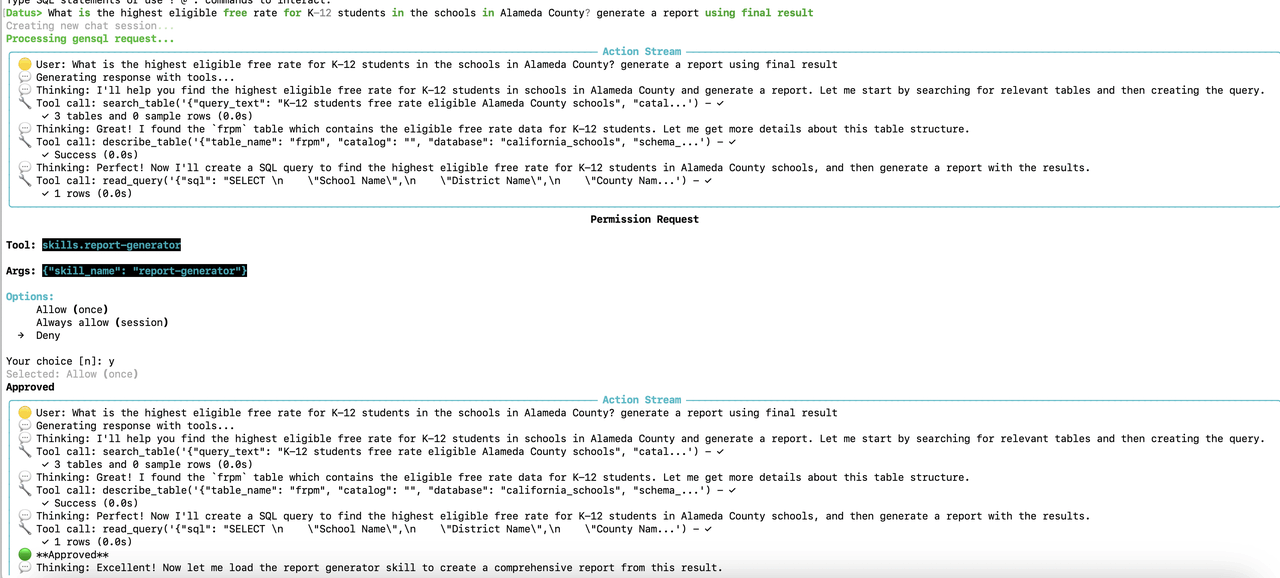 Illustration éditoriale — Datus Agent verrouille les tool calls qui modifient le même fichier