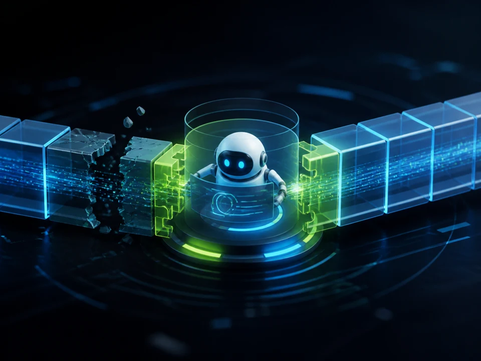 Illustration éditoriale — Microsoft rétablit le contrat des middlewares de son Agent Framework Python