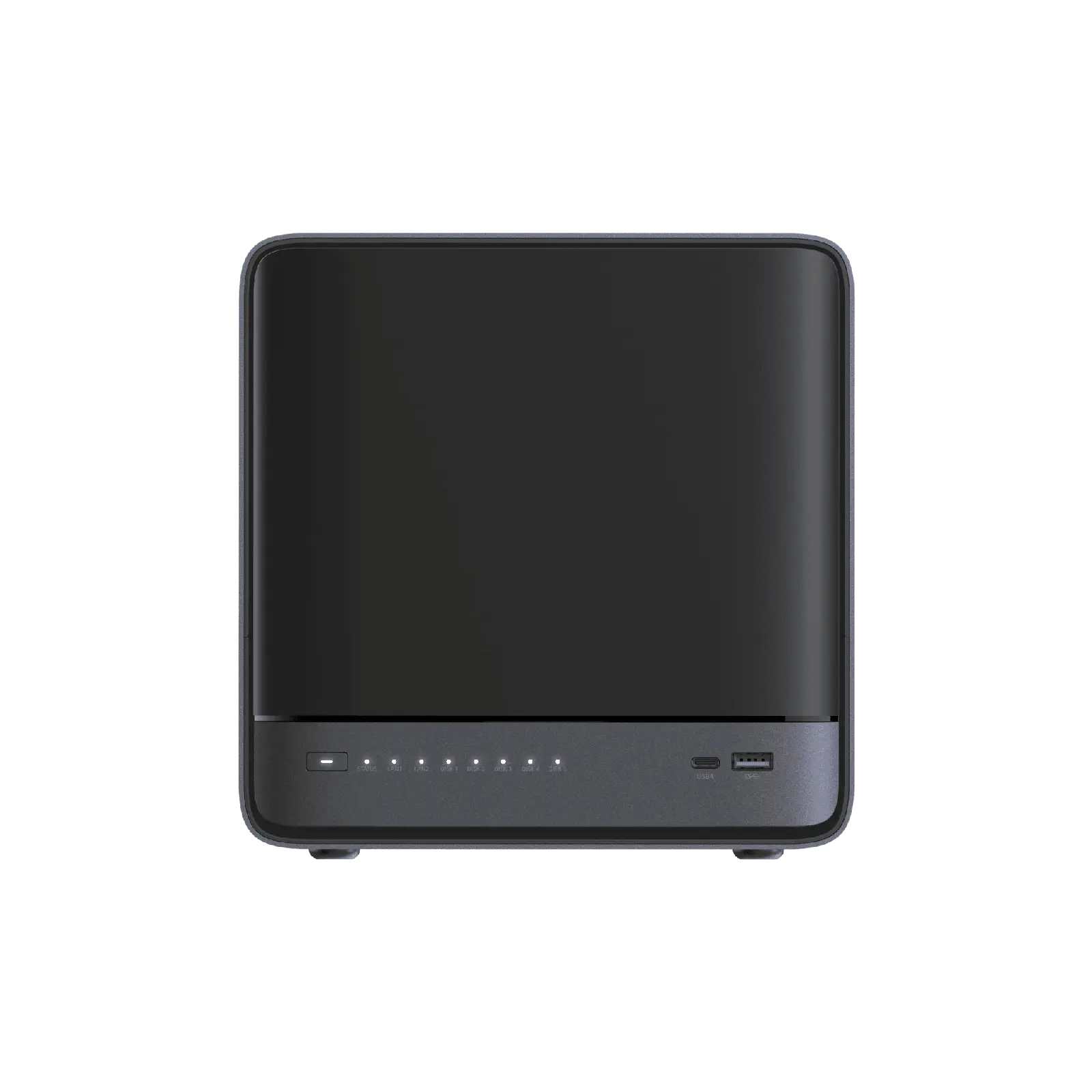 Illustration éditoriale — MINISFORUM lance le N5 MAX-P495 pour héberger des agents IA en local