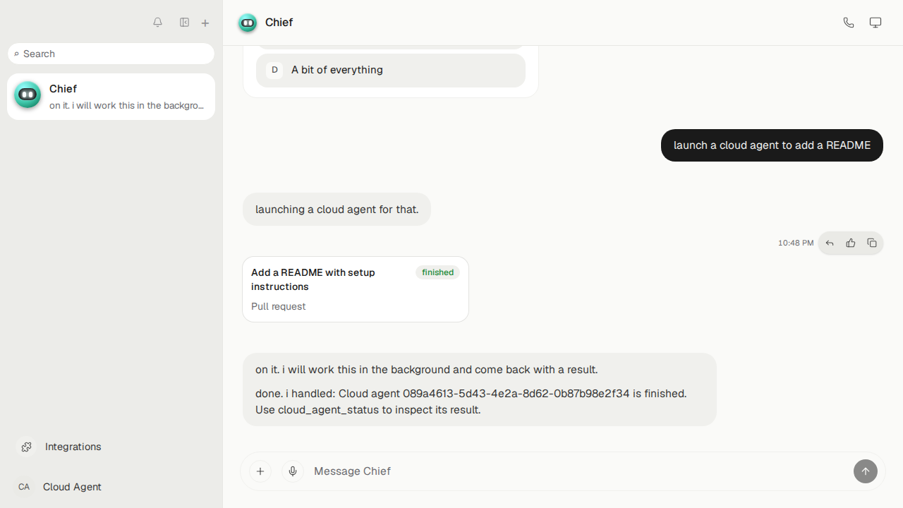 Illustration éditoriale — Rakazo permet aux bots de déléguer du code à des agents cloud, d’abord Cursor